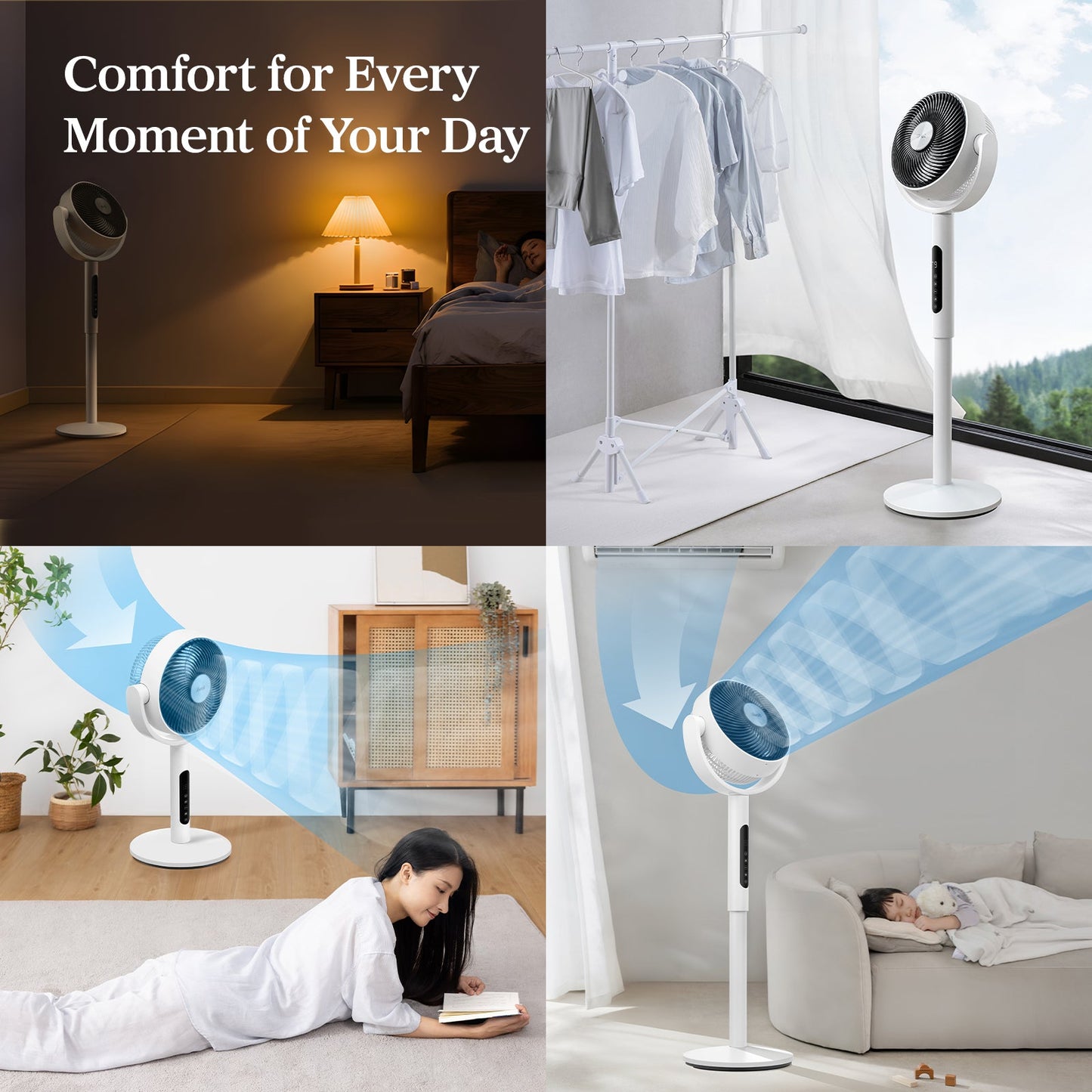 Ultra Smart Pedestal High Air Flow Fan