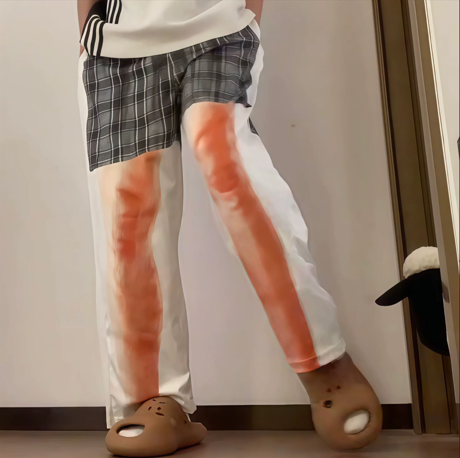 Faux Layered Lounge Pants