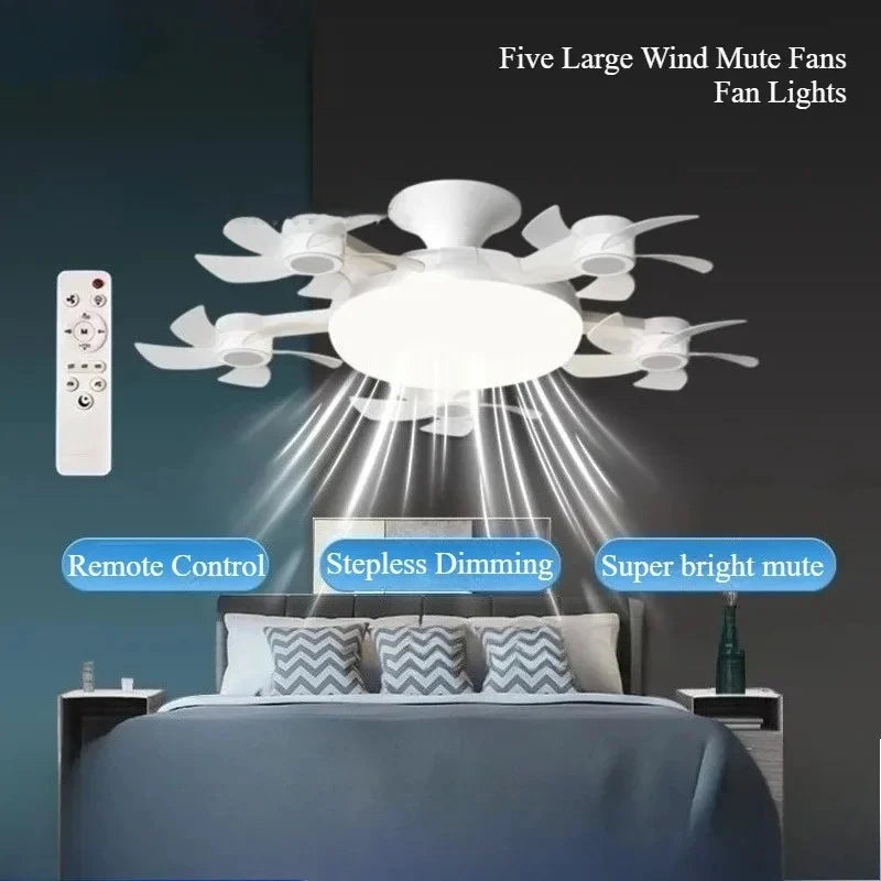 Led Ceiling Fans with Lights and Remote 3