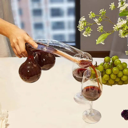 Playful Decanter Glass