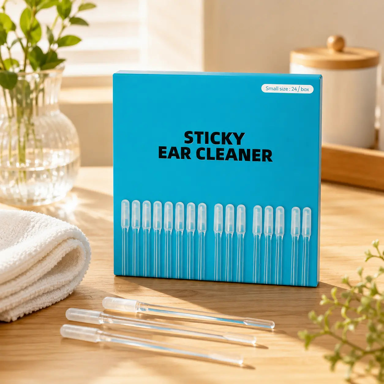 Reusable Silicone Earwax Cleaning Tool