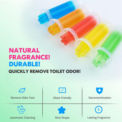Flower Toilet Gel Stamp set