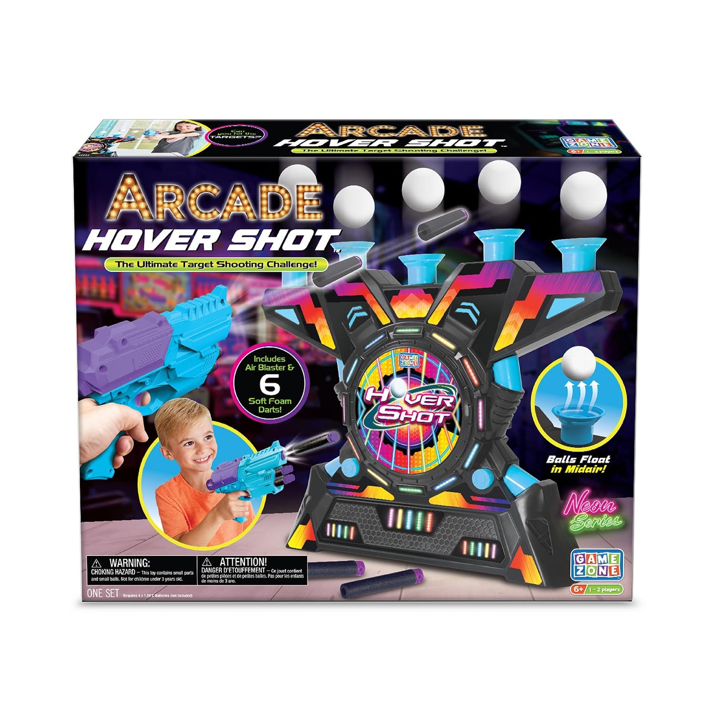 GAME Zone Arcade Hover Shot