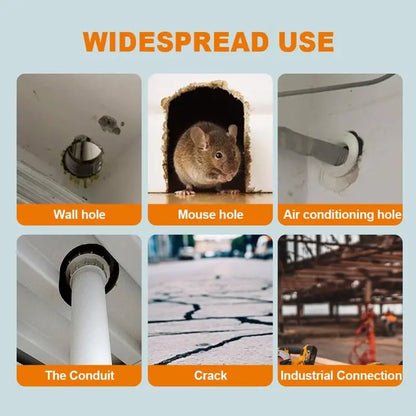 Flexible Waterproof Sealant Mastic Clay (10-Pack) – Fast Mending Crack & Hole Repair Sealer for Pipes, Walls & AC Openings