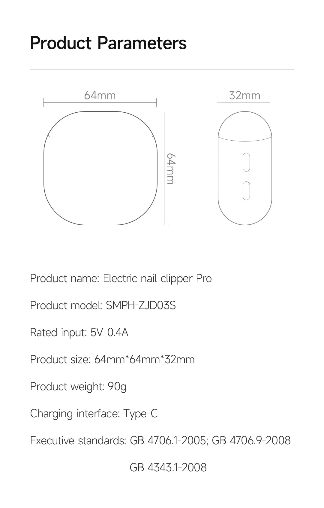 Electric Automatic Nail Clipper Pro