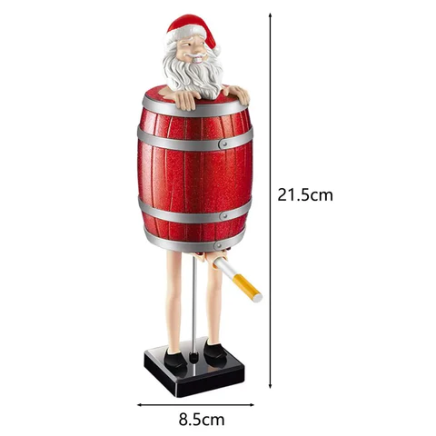 Santa Barrel Cigarette Box