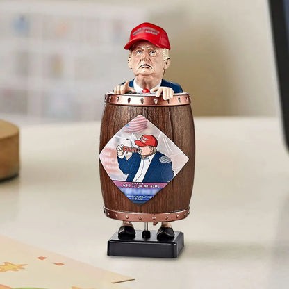 Donald Trump Funny Cigarette Dispenser Barrel