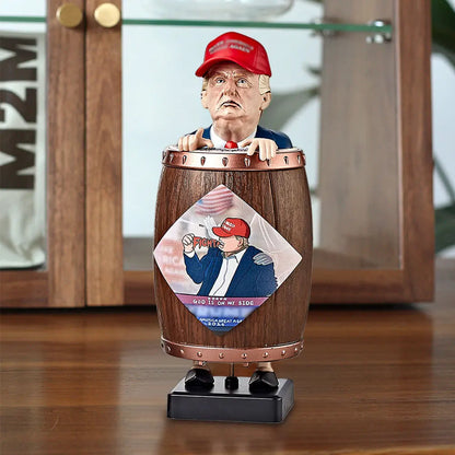 Donald Trump Funny Cigarette Dispenser Barrel