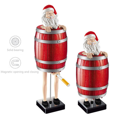 Santa Barrel Cigarette Box