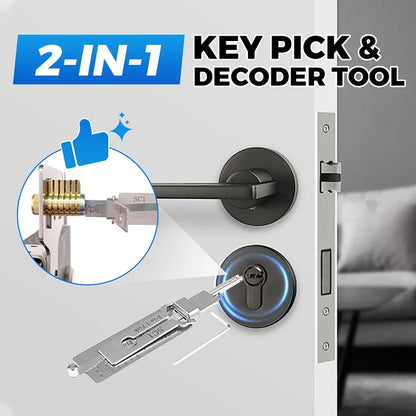 Key Pick & Decoder Tool 🔓️2-in-1