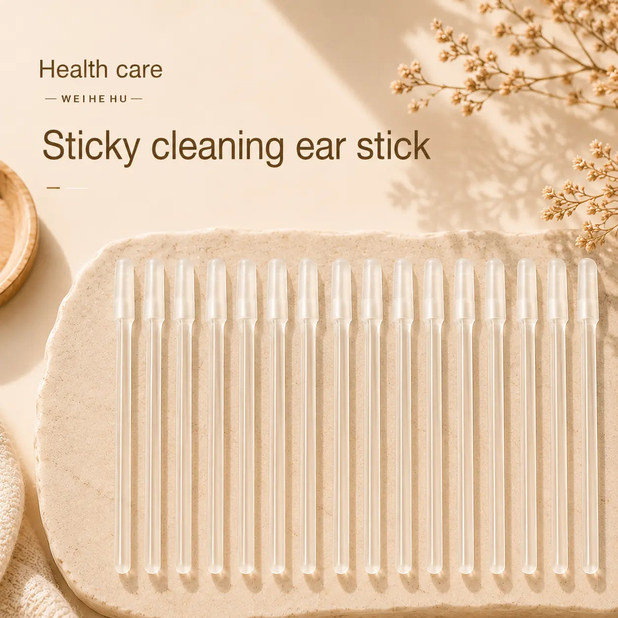 Reusable Silicone Earwax Cleaning Tool