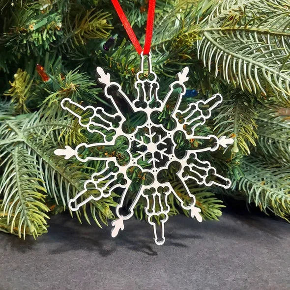 Funny  Snowflake Ornament